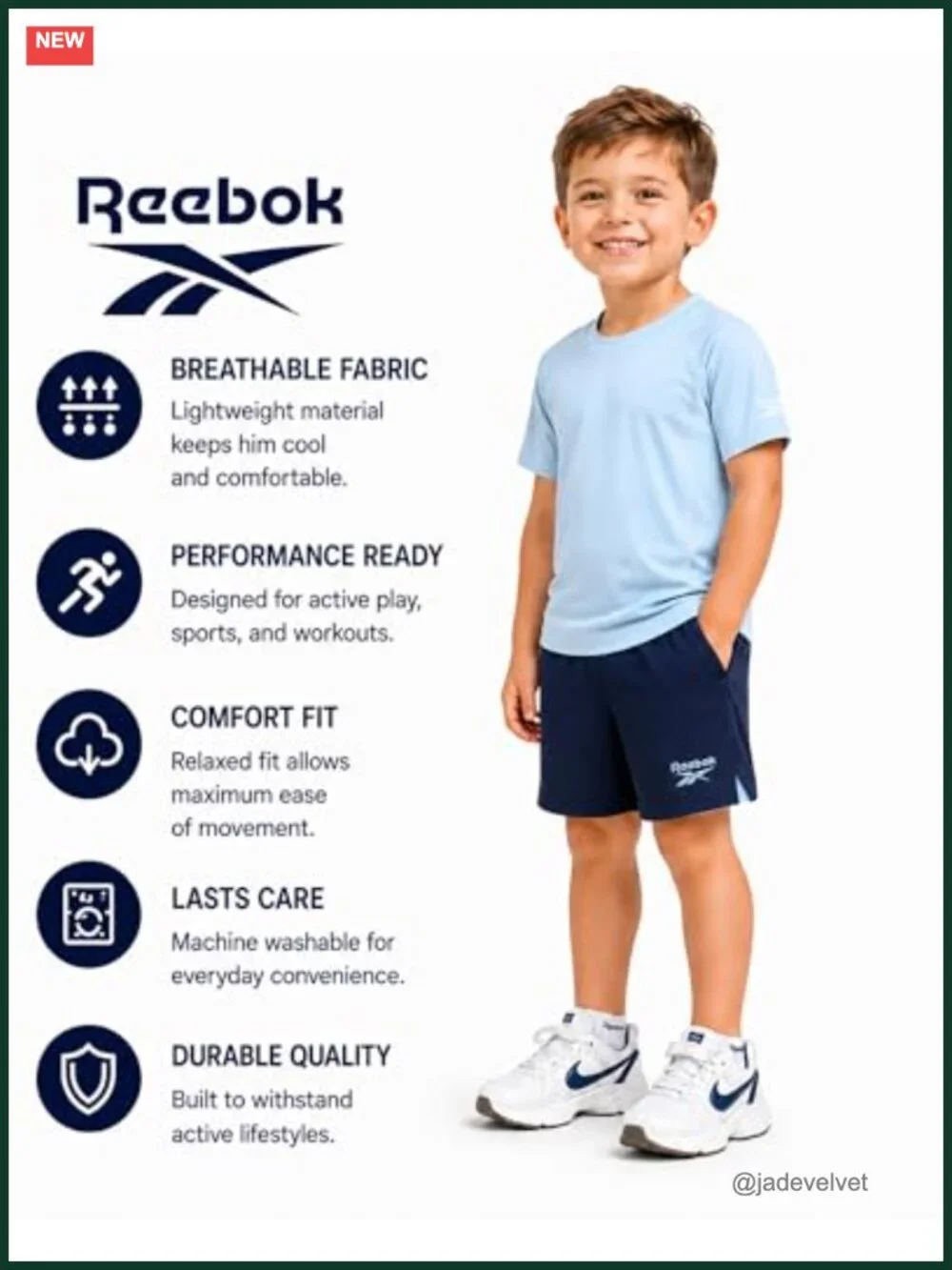 2 Piece Summer Short Set with T-Shirt and Shorts for Boys Activewear